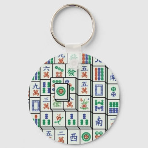 mahjong key ring