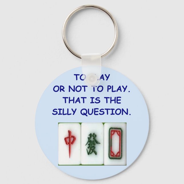 mahjong key ring (Front)