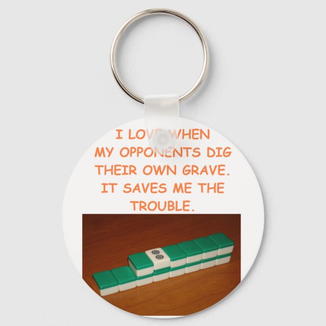 mahjong key ring (Front)