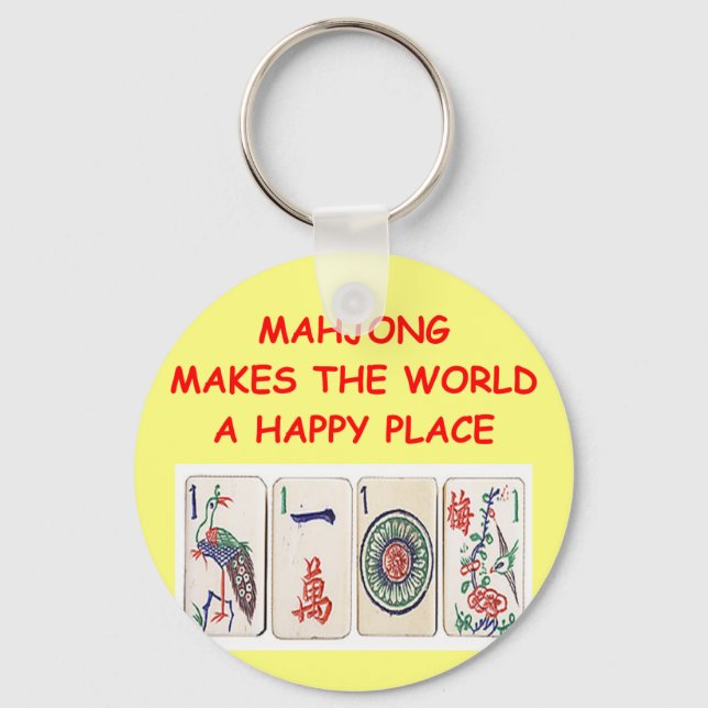 mahjong key ring (Front)