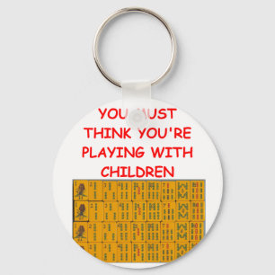 mahjong key ring