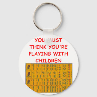 mahjong key ring