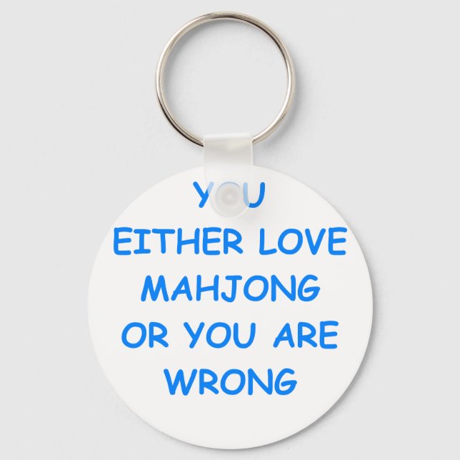 mahjong key ring (Front)