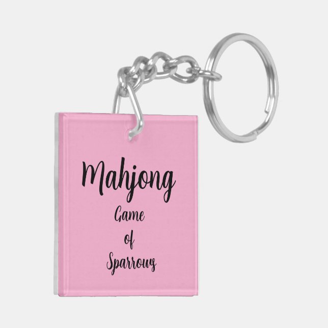 Mahjong keychain (Back Left)