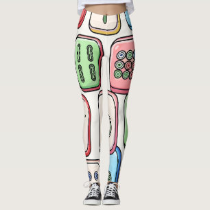 Mahjong Leggings