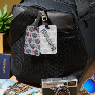Mahjong Luggage Tag