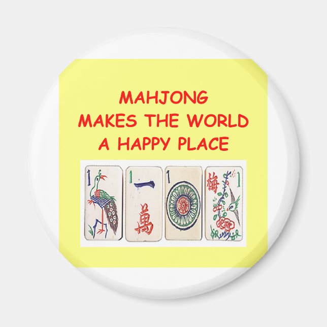 mahjong magnet (Front)