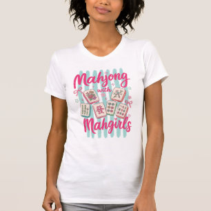 Mahjong, Mahjong With Mahgirls, Summer Games Night T-Shirt