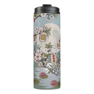 Mahjong Moonrise Thermal Tumbler