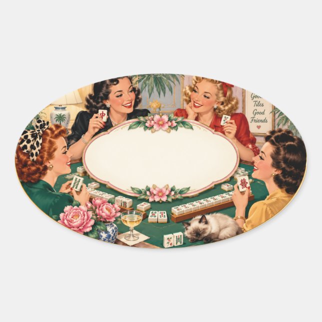 Mahjong Name Sticker (Front)