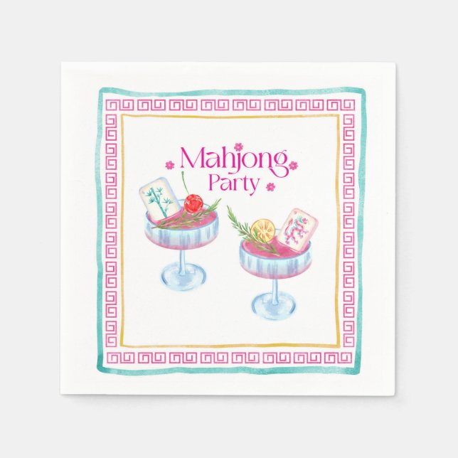 Mahjong Napkin (Front)