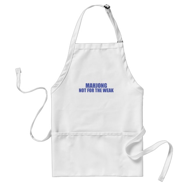 Mahjong-Not for the Weak Standard Apron (Front)