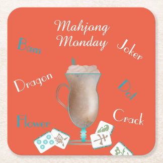 Mahjong Party Coasters