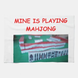 MAHJONG TEA TOWEL
