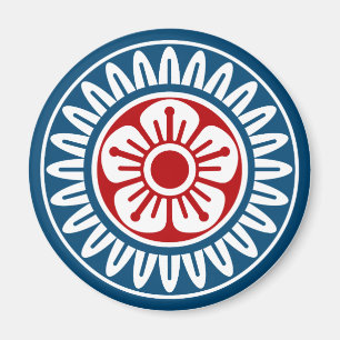 Mahjong Tile 1 Cylinder Ehee_Loco Only-01 Magnet