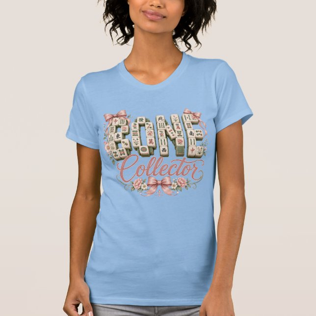 Mahjong Tile Bone Collector Women's T-Shirt (Front)