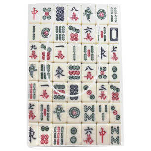 Mahjong Tiles Medium Gift Bag