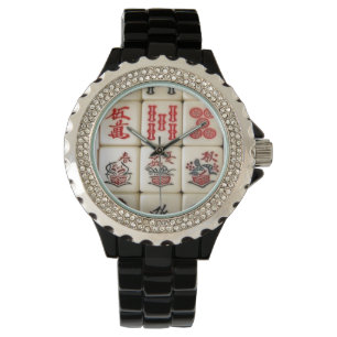 Mahjong tiles watch
