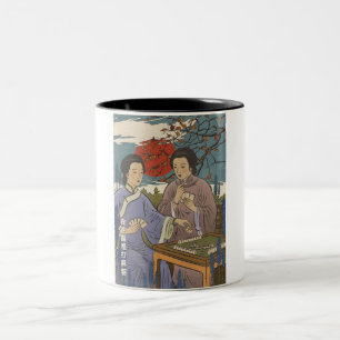 Mahjong Two-Tone Coffee Mug