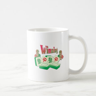 Mahjong winning  coffee mug