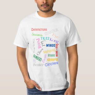 Mahjong Words T-Shirt