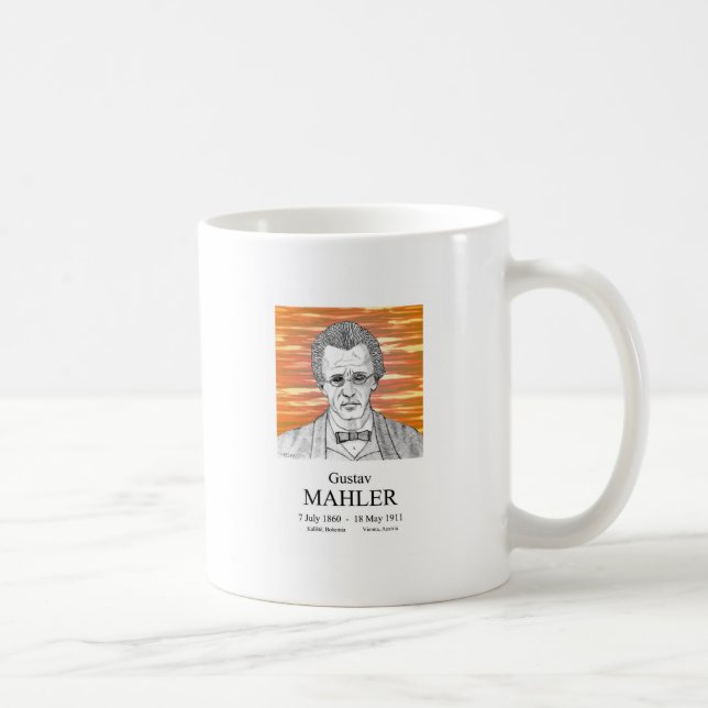 Mahler Coffee Mug (Right)
