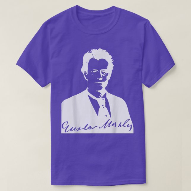 Mahler Composer classical music  T-Shirt (Design Front)