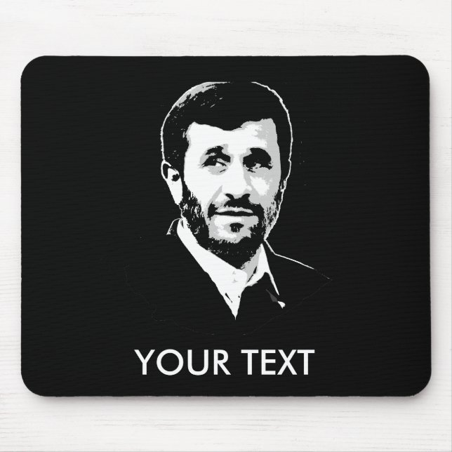 Mahmoud Ahmadinejad Mouse Mat (Front)