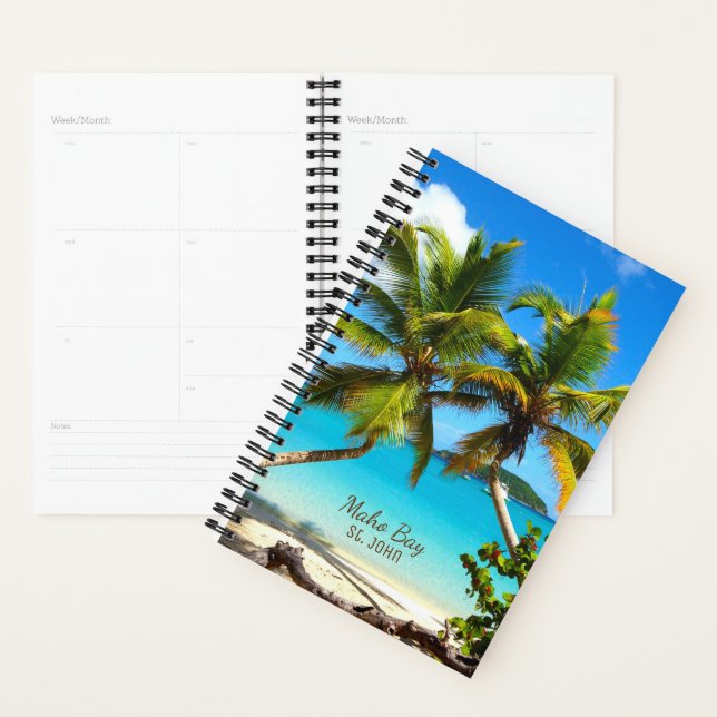 Maho Bay Beach - St. John Day Planner (Display)