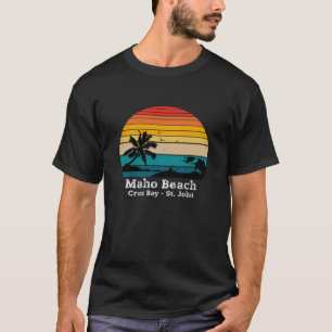 Maho Beach Cruz Bay - St. John T-Shirt