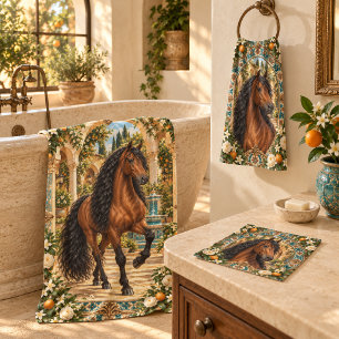 Mahogany Bay Andalusian Orange Blossom Spanish Bath Towel Set