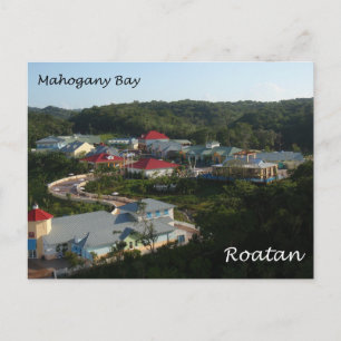Mahogany Bay, Roatan Postcard