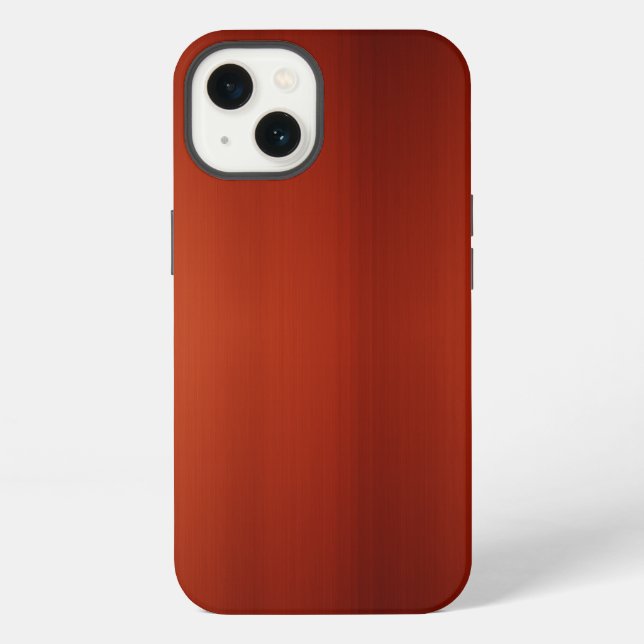 Mahogany Gloss iPhone Case (Back)
