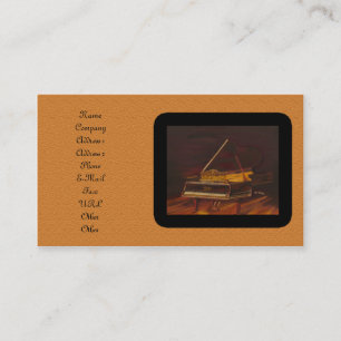 Mahogany Melody customisable business card