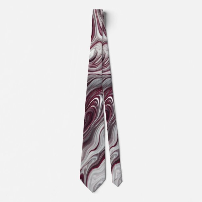 Mahogany Swirl Tie (Front)
