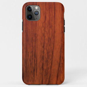 Mahogany Wood iPhone 11 Pro Max Case