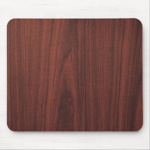 Mahogany Wood Texture Mouse Mat