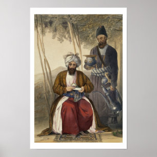 Mahommed Naib Shurreef, a Celebrated Kuzzilbach Ch Poster