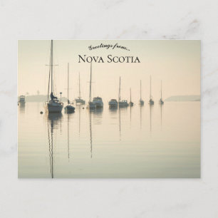 Mahone Harbour Mahone Bay Nova Scotia Postcard