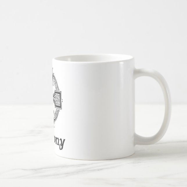 Mahony Celtic Cross Coffee Mug (Right)