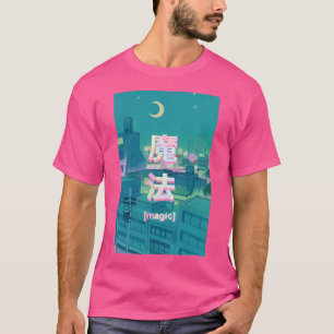 Mahou Night Anime Sky T-Shirt