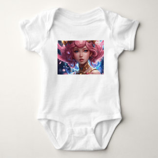 Mahou Shoujo lyrical Nanoha Baby Bodysuit