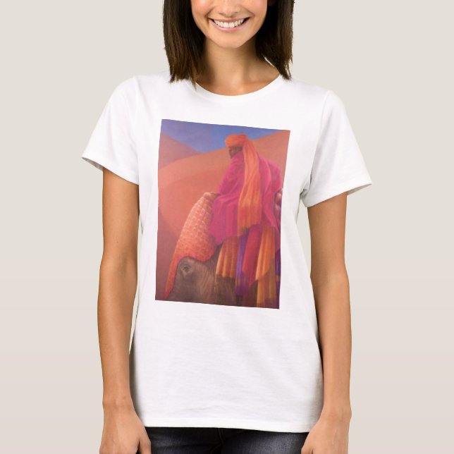 Mahout and Elephant T-Shirt (Front)