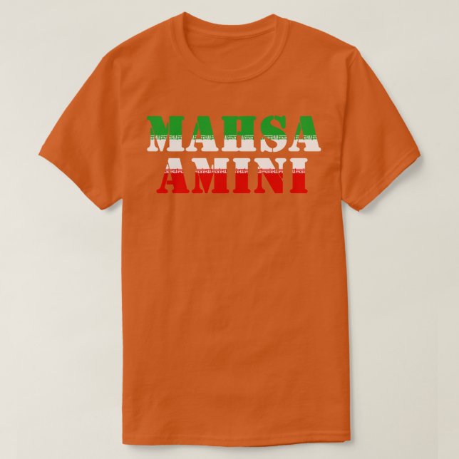 Mahsa Amini 5 T-Shirt (Design Front)