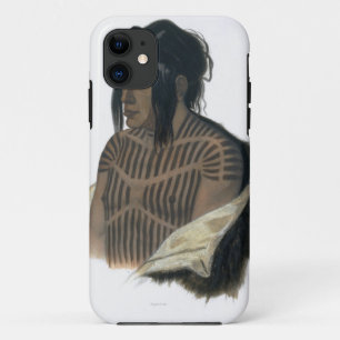 Mahsette-Kuiuab, Chief of the Cree Indians, plate iPhone 11 Case