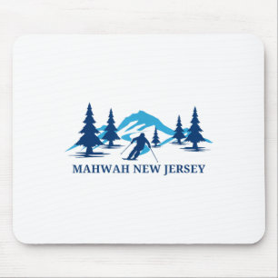 Mahwah new jersey ski resort skiing skier  mouse mat