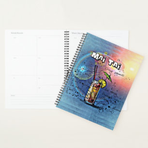 Mai Tai Cocktail (#4 of 12 Drink Recipe Sets) Planner