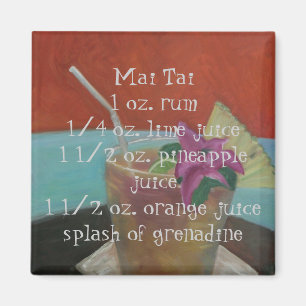 "Mai Tai " Magnet