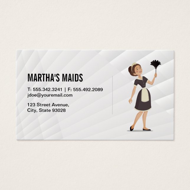 Maid Cleaner with Duster (Front)