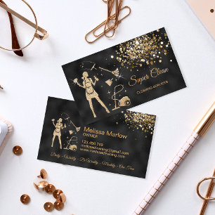 Maid Cleaning House professional Cleaning Services Business Card